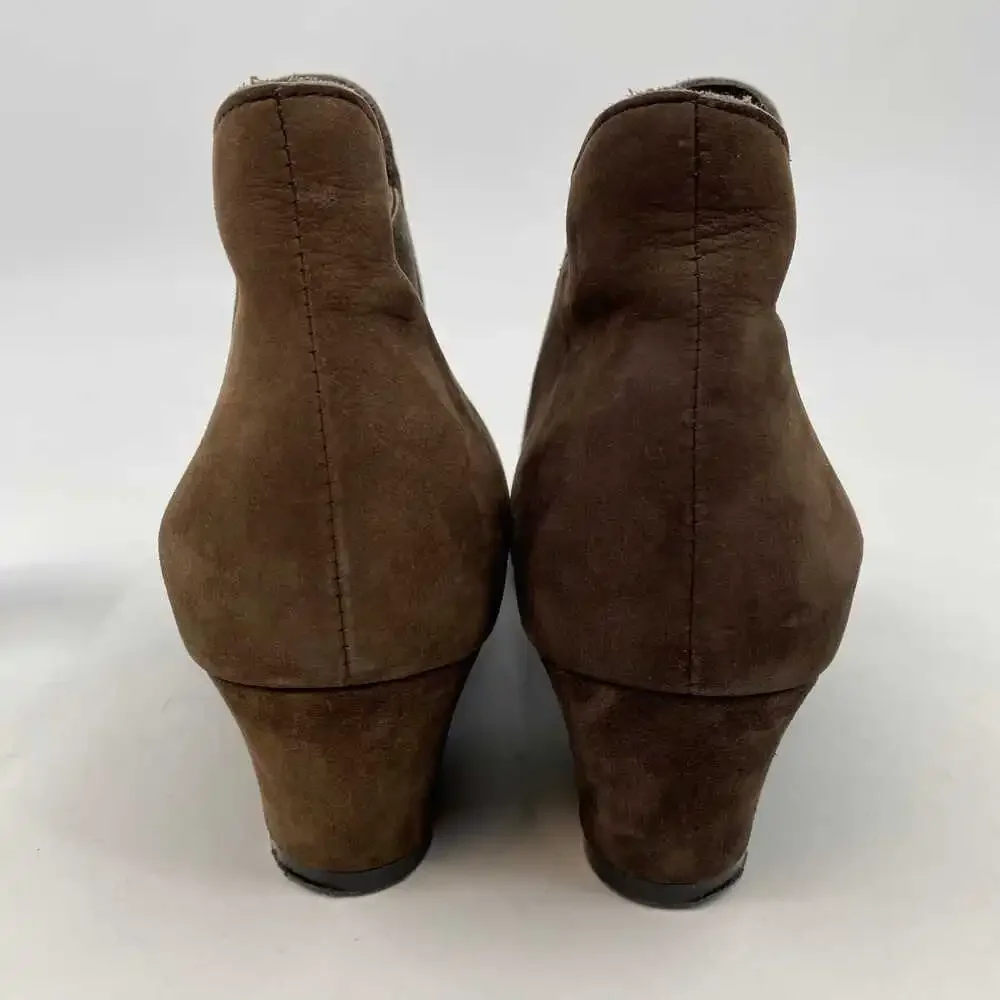 Arche Brown Suede Ankle Booties | Women’s EU 38